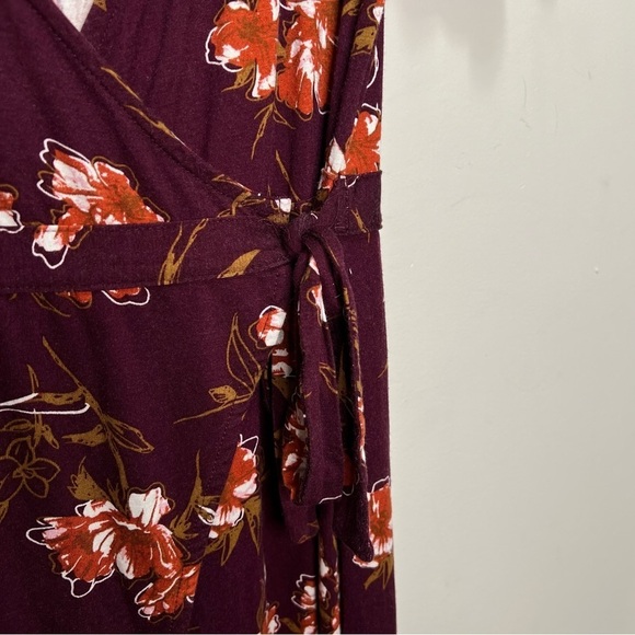 Bleuh Ciel Burgundy Hi Low Dress Size Medium NWT - Picture 7 of 10